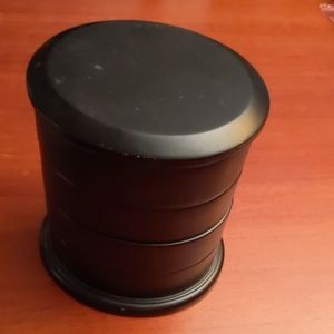 Multi section jewelery box.